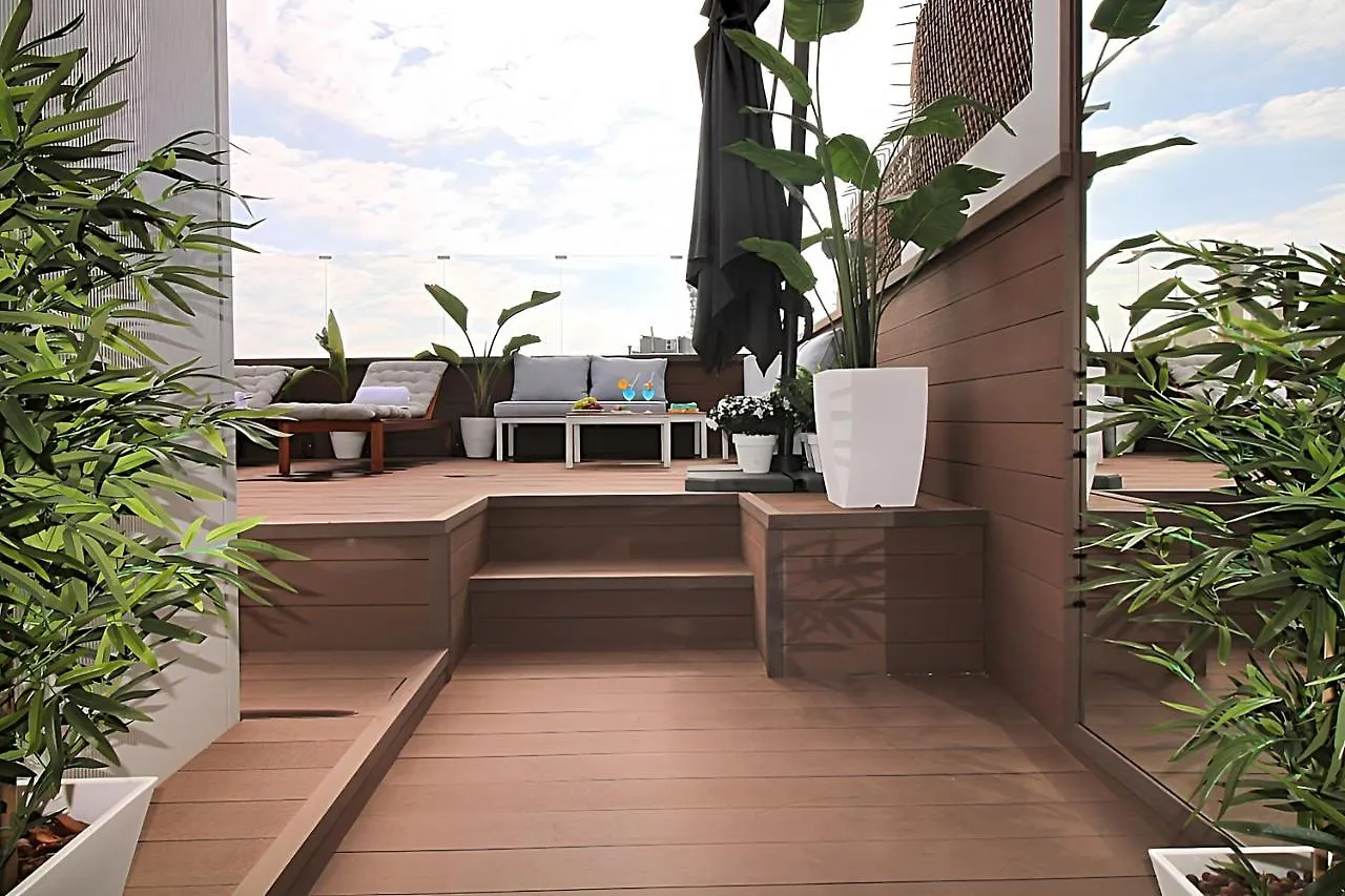 Incredible Penthouse With Jacuzzi In The Center, Unique In The Area Lejlighed Barcelona 0*,  Spanien