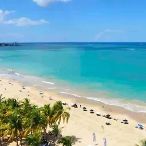  Apartment Monopoly 2 Bedroom Near Beach W/pool/parking Puerto Rico